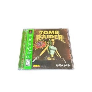 PS1 Tomb Raider – Greatest Hits – Complete in Box (CIB) – Tested